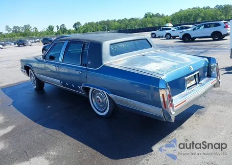 1991 Cadillac Brougham from USA, damaged, VIN 1G6DW547XMR708197